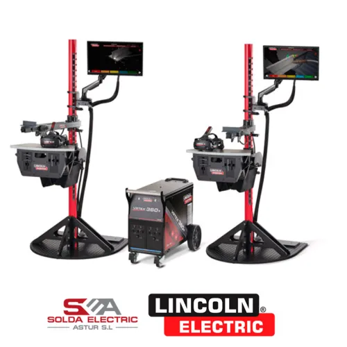 Componentes del simulador de soldadura VRTEX 360 Compact de Lincoln Electric