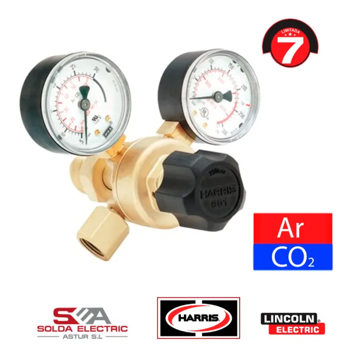 Imagen de Manoreductor regulador de argón y CO2 de Harris