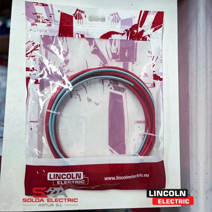 Espiral de  acero 1,0 - 1,2 mm - 4m (LG PROMIG 300/400W/400/500W)  W100000283 de Lincoln Electric