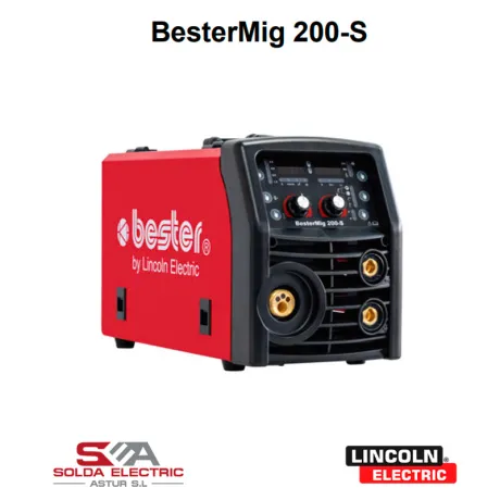 IMAGEN FRONTAL DEL EQUIPO SOLDADURA BESTERMIG 200-S MULTIFUNCION LINCOLN ELECTRIC