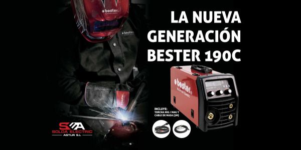 Equipo de soldadura Bester 190 C Multifunción