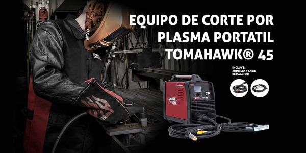 Equipo de corte por Plasma Portatil TOMAHAWK® 45