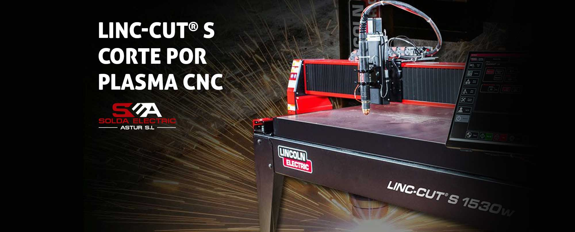Linc-Cut S 1530d corte por plasma CNC