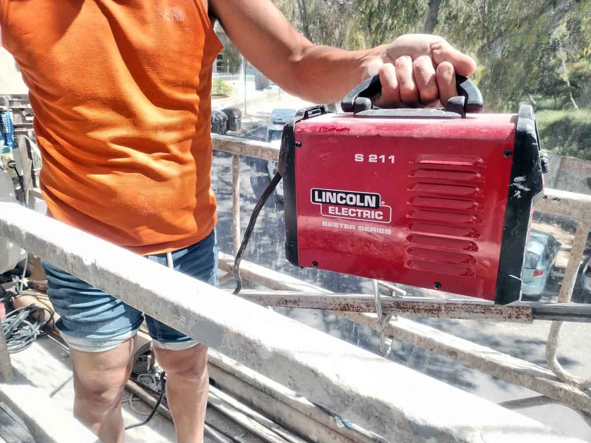 Equipos de soldadura en la rehabilitación de fachadas